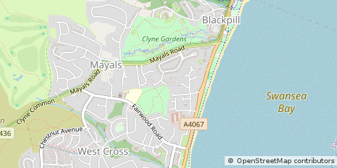 Map of Mumbles