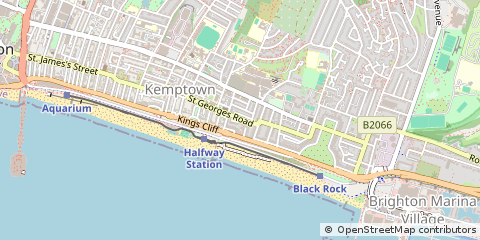 Map of Brighton