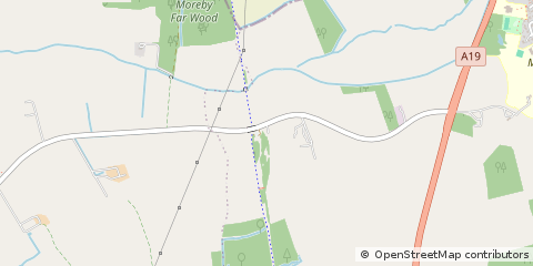 Map of York, North Yorkshire