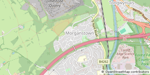 Map of Cardiff