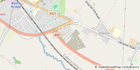Map of Stoke-on-Trent