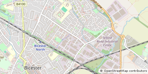 Map of Oxon, Oxfordshire