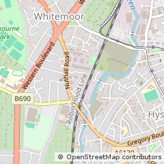 Map of Nottingham