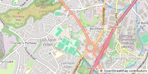 Map of Oldbury