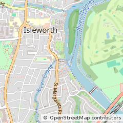 Map of OLD Isleworth, Middlesex