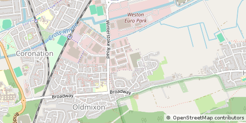 Map of Weston-Super-Mare