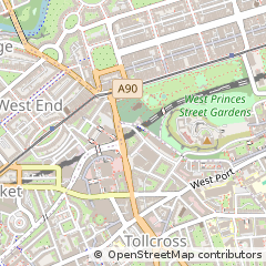 Map of Edinburgh