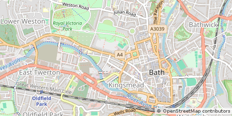 Map of Bath