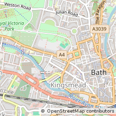 Map of Bath