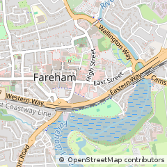 Map of Fareham, Hampshire