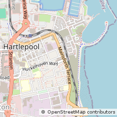 Map of Hartlepool, Cleveland