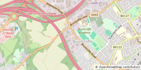 Map of Leeds