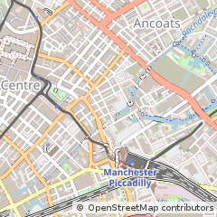 Map of Manchester