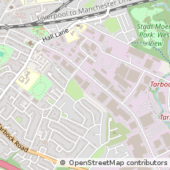 Map of Liverpool, Merseyside