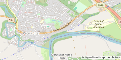 Map of Peterculter