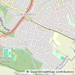 Map of Sheffield