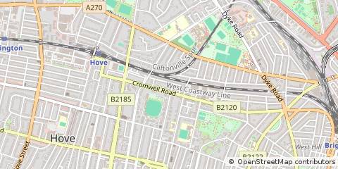Map of Hove