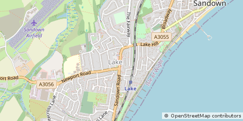 Map of Isle of Wight