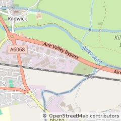 Map of Keighley, West Yorkshire