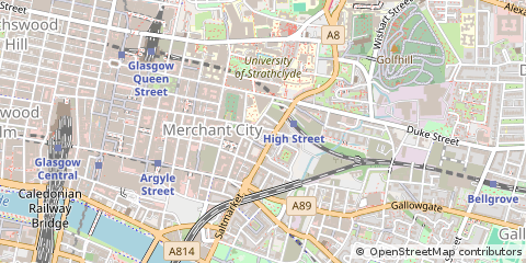 Map of Glasgow