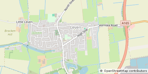 Map of Beverley, East Yorkshire