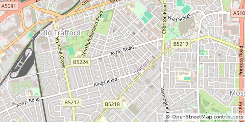 Map of Manchester