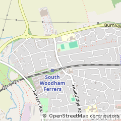 Map of Chelmsford, Essex