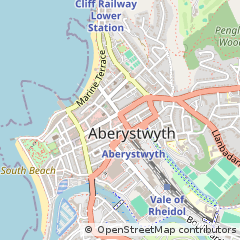 Map of Aberystwyth