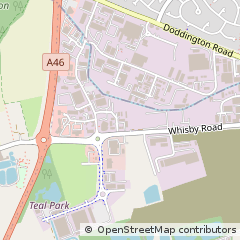 Map of Lincoln, Lincolnshire