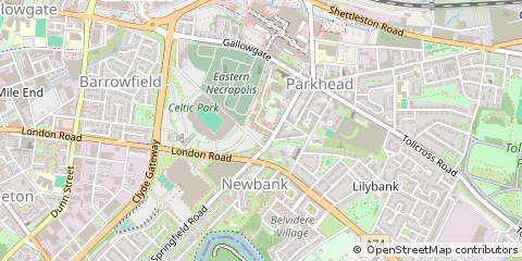 Map of Glasgow