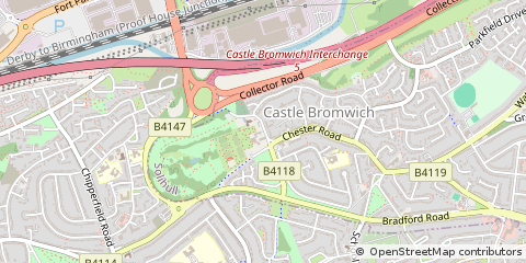 Map of Birmingham