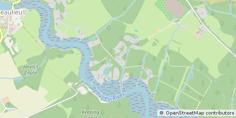Map of Brockenhurst