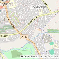 Map of Houghton LE Spring, Tyne and Wear