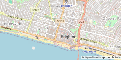 Map of Brighton