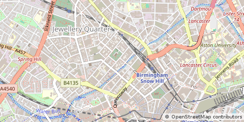 Map of Birmingham
