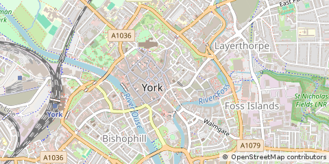 Map of York