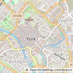 Map of York