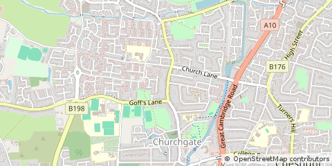 Map of Waltham Cross