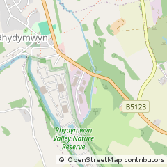 Map of Mold, Flintshire