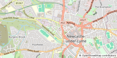 Map of Newcastle