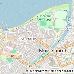 Map of Musselburgh, Midlothian