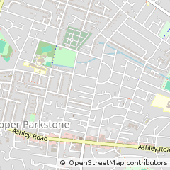 Map of Poole, Dorset