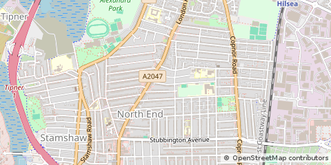 Map of Portsmouth, Hampshire