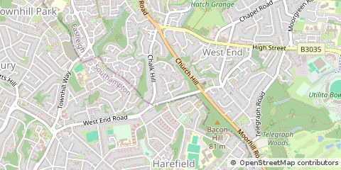 Map of Southampton