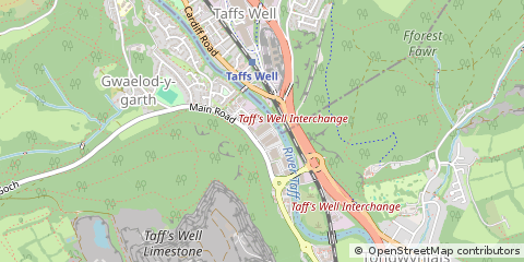 Map of Cardiff