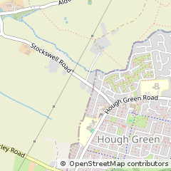 Map of Widnes, Merseyside