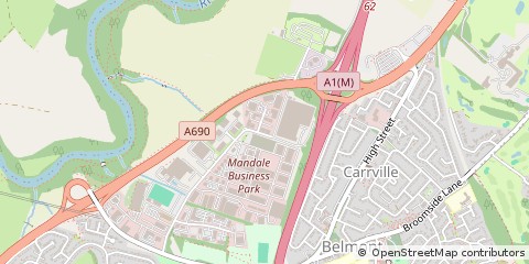 Map of Durham