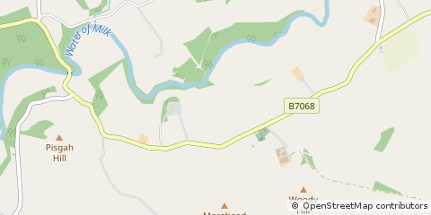 Map of Lockerbie, Dumfries & Galloway