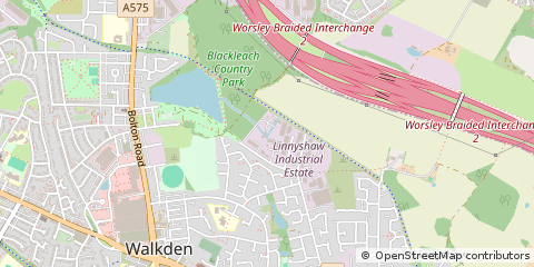 Map of Manchester