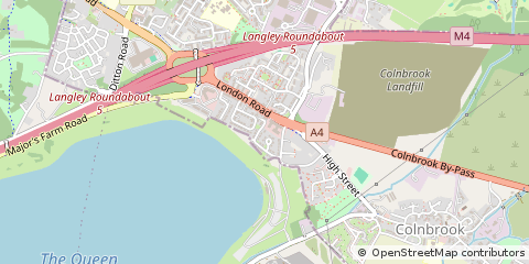 Map of Slough